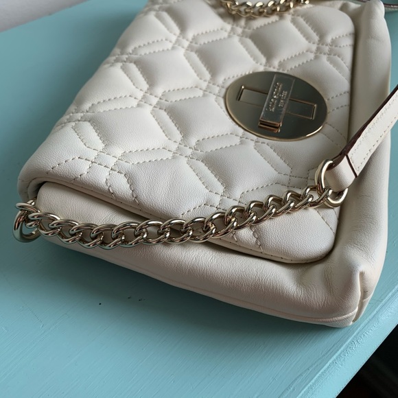 ✨HP✨ KATE SPADE Ivory Leather Crossbody Bag - Picture 7 of 15
